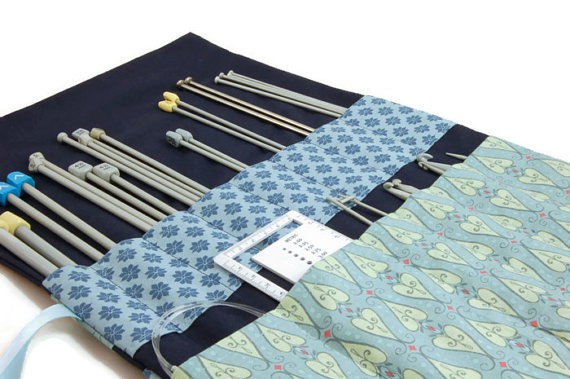 Easy Knitting Needle Case Pattern · VickyMyersCreations