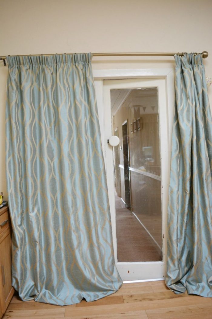 Quick & Simple Way to Shorten Curtains · VickyMyersCreations