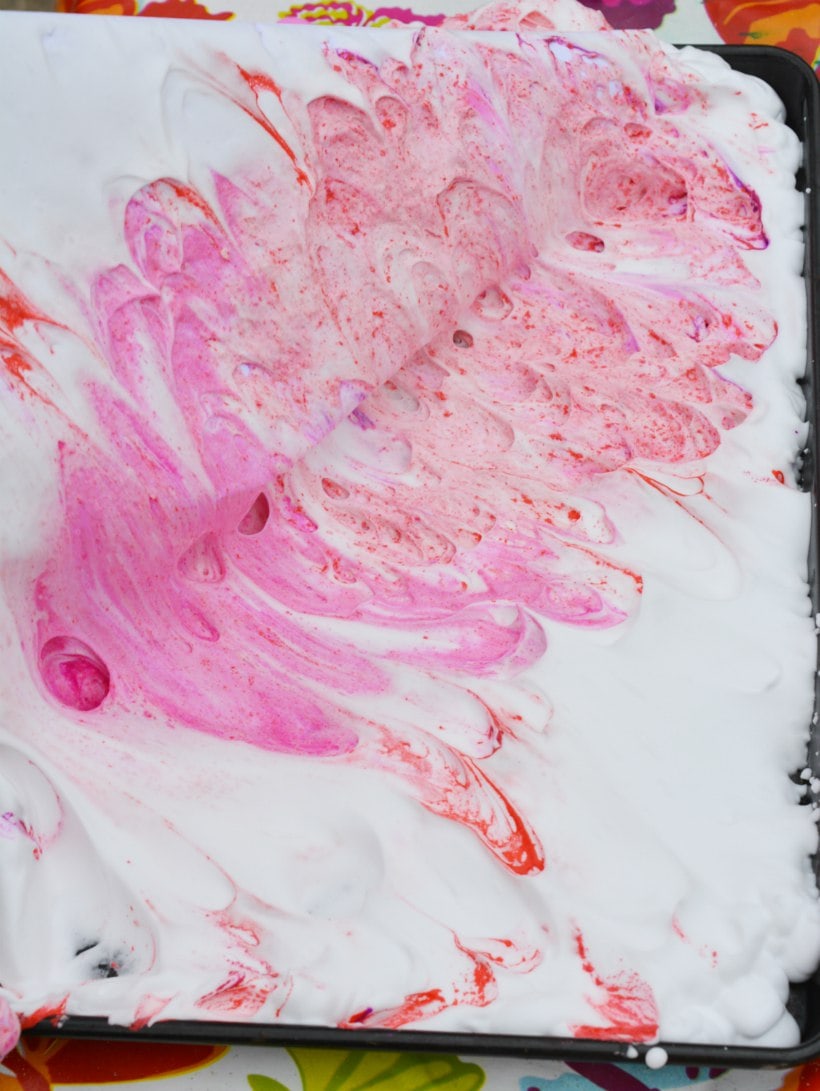 Try something new shaving foam painting · VickyMyersCreations