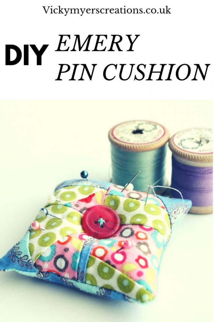 How to make an emery pincushion · VickyMyersCreations