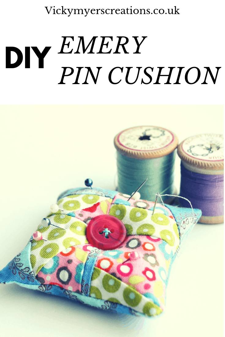 How to make an emery pincushion · VickyMyersCreations