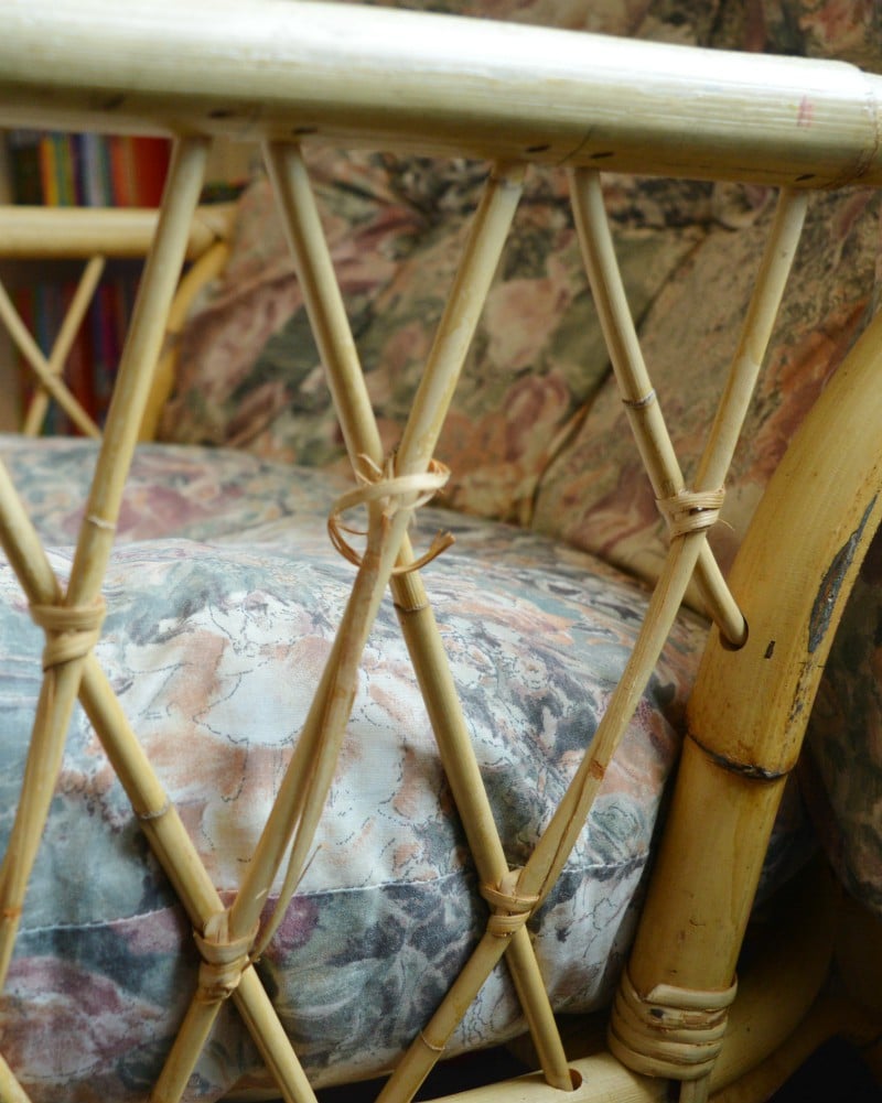 Transform a wicker chair · vicky myers creations