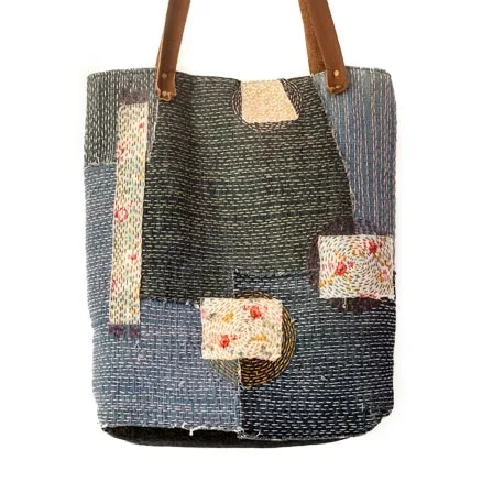 5 Fantastic Bags Made with Recycled Jeans – Free Guides