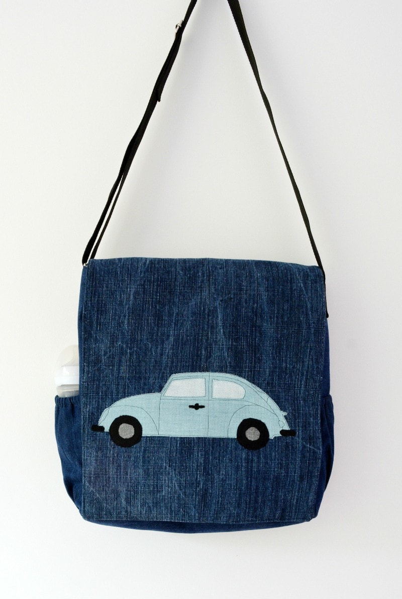 Beetle Changing Bag Tutorial (post sponsored by Volkswagen)