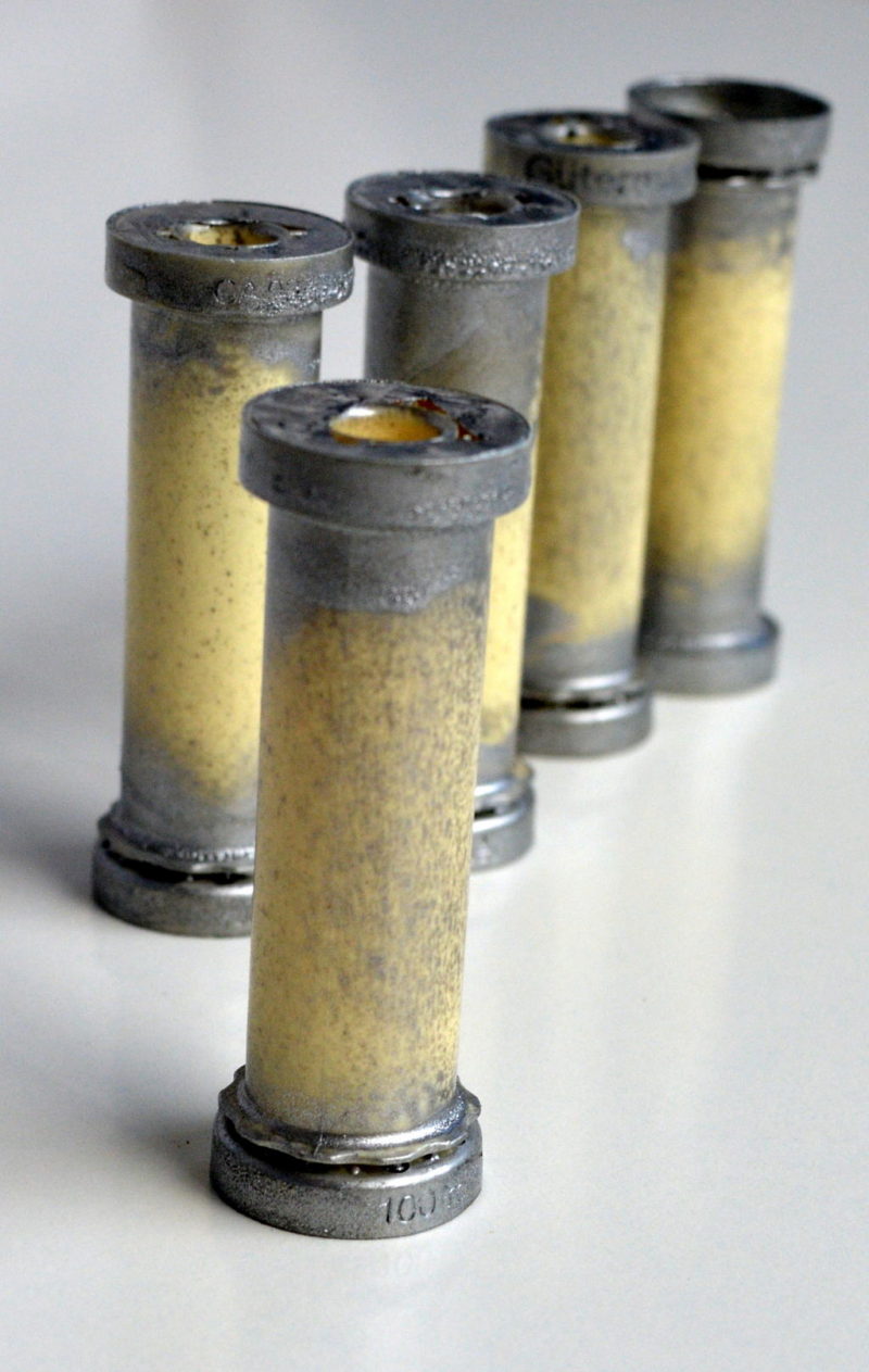 Recycle Plastic Cotton Reels Upcycled Christmas Decoration