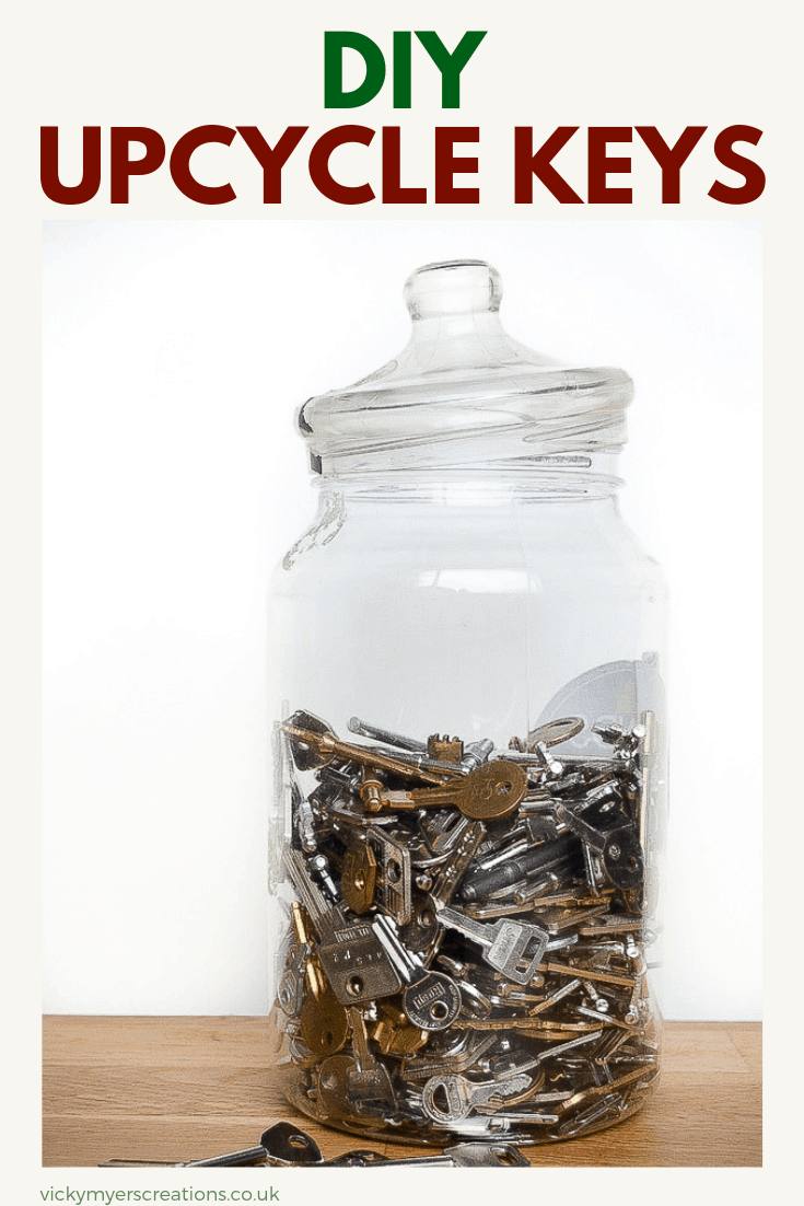 A collection of ideas for upcycling old keys instead of throwing them away