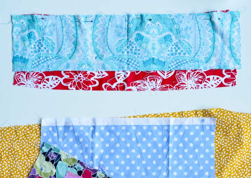 Update old towels with scrap fabric bias binding VickyMyersCreations