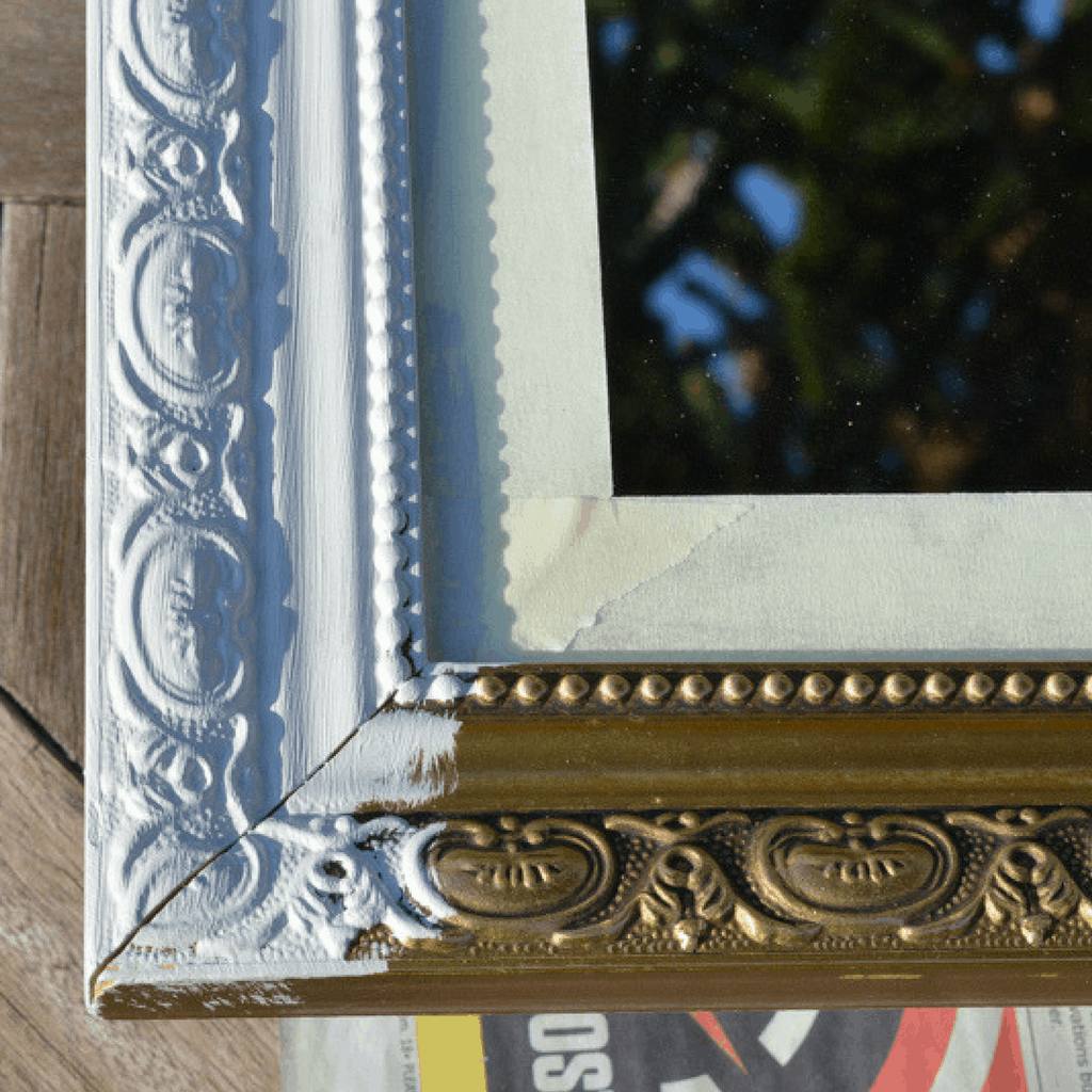 Mirror Makeover: How to Paint a Mirror Frame