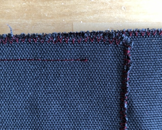 How to line a basket with handles