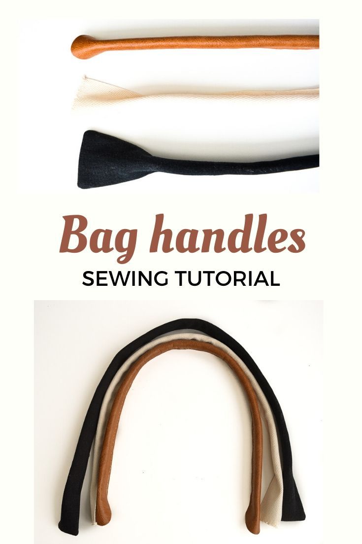 how to sew faux leather straps