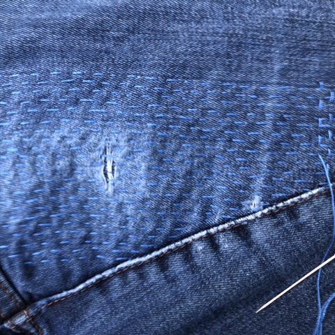Jeans tear inner thigh Clearance