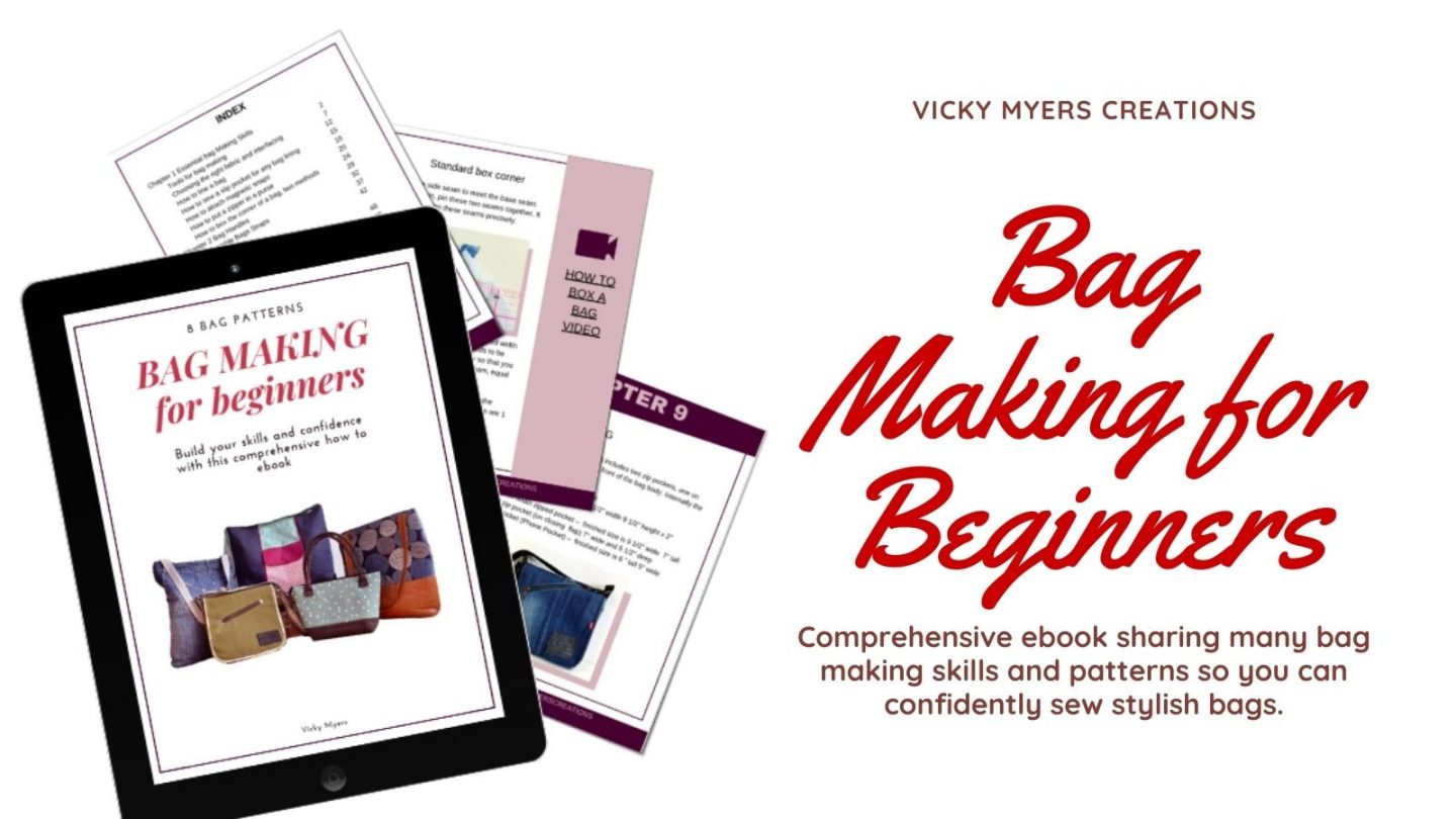 How to put lining in a bag, 2 Methods · VickyMyersCreations