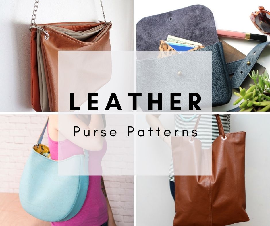 Make Your Own Leather Pouch - DIY Tutorial And Pattern Download 