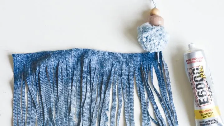 How to make tassels yarn leather embroidery floss upcycled
