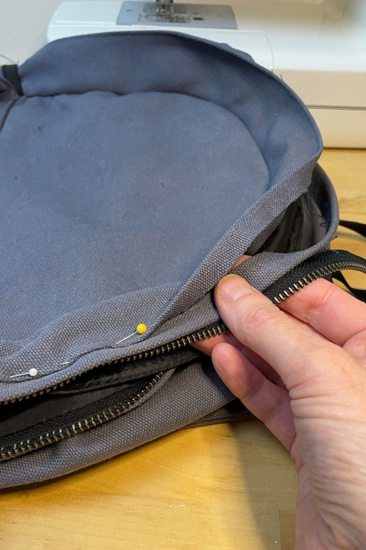 How to replace backpack zipper · VickyMyersCreations