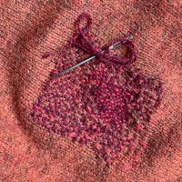 how to repair a sweater