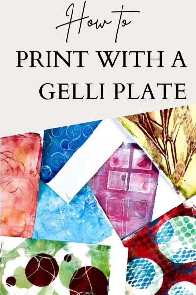 How to start gelli printing, 9 super easy steps · VickyMyersCreations