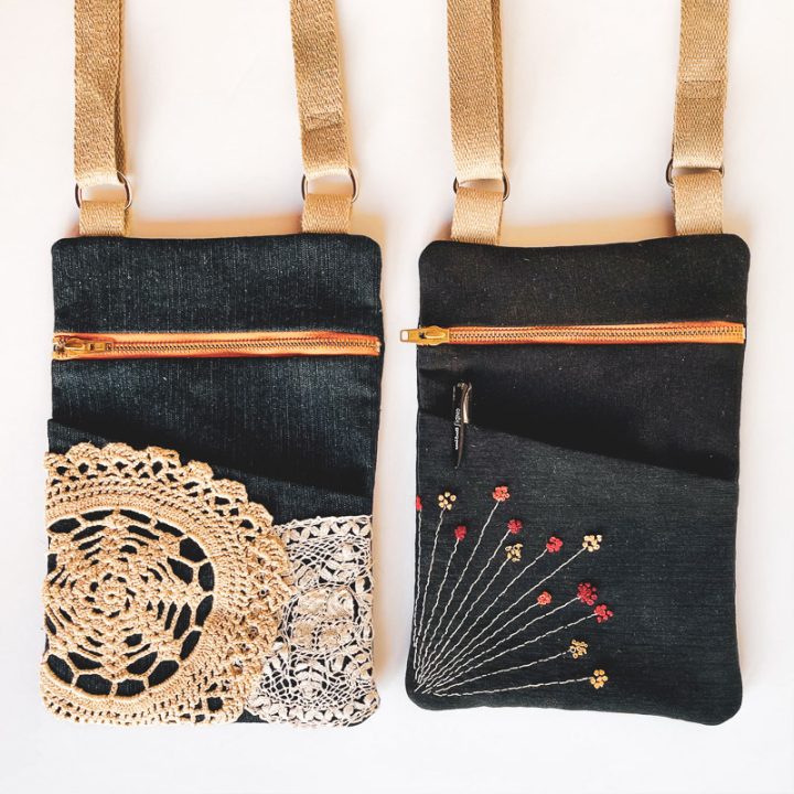 Free Crossbody bag pattern with zipper · VickyMyersCreations