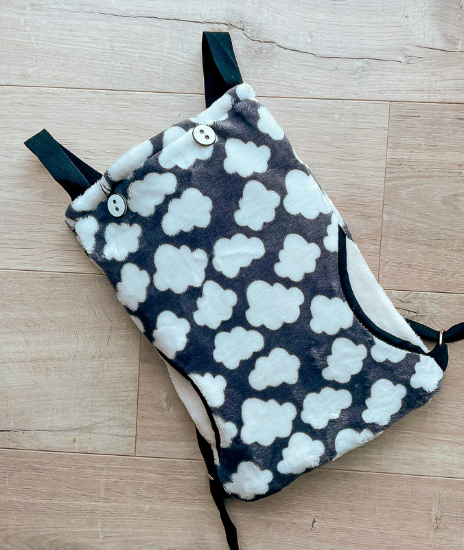 Super cozy fleece hot water bottle carrier, Free pattern ·  VickyMyersCreations