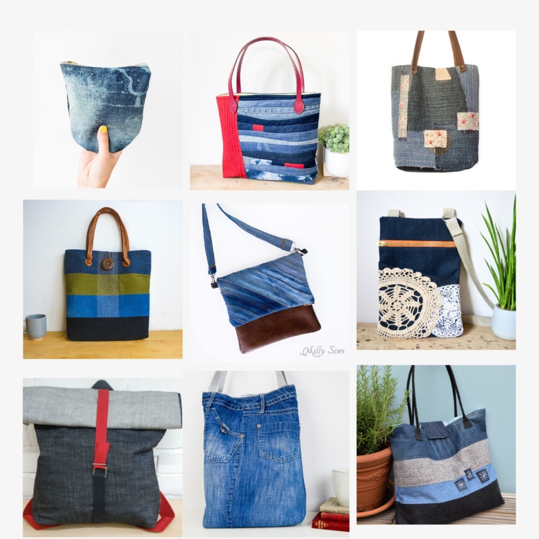 Hobby Ideas India - Revamp your old rugged denim jeans and make this trendy  sling bag that gives you the complete look you deserve. To learn how to  make this, visit: http://bit.ly/DIYDenimSlingBag |