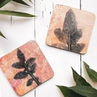 How to make decoupage coasters